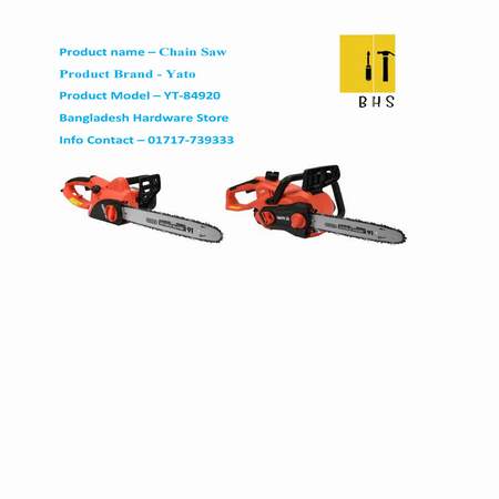 Yt-84920 electric chain saw in bd