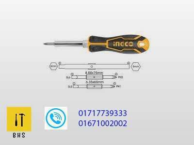 ingco 6 in 1 screwdriver set akisd0608 in bd