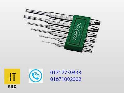 toptul pin punch set gaav0601 supplier and importer in bd