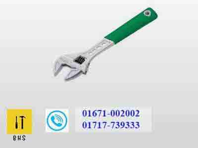 toptul adjustable wrench (rubber grip) amaa2415