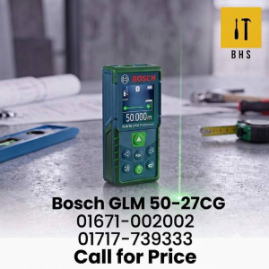 bosch-glm-50-27cg-laser Bosch GLM 50-27CG Green Laser Distance Meter 50m Professional Digital Measuring Tool Bangladesh