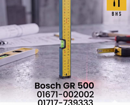 Bosch Leveling Scale GR 500 5 Meter Telescopic Measuring Rod Bangladesh